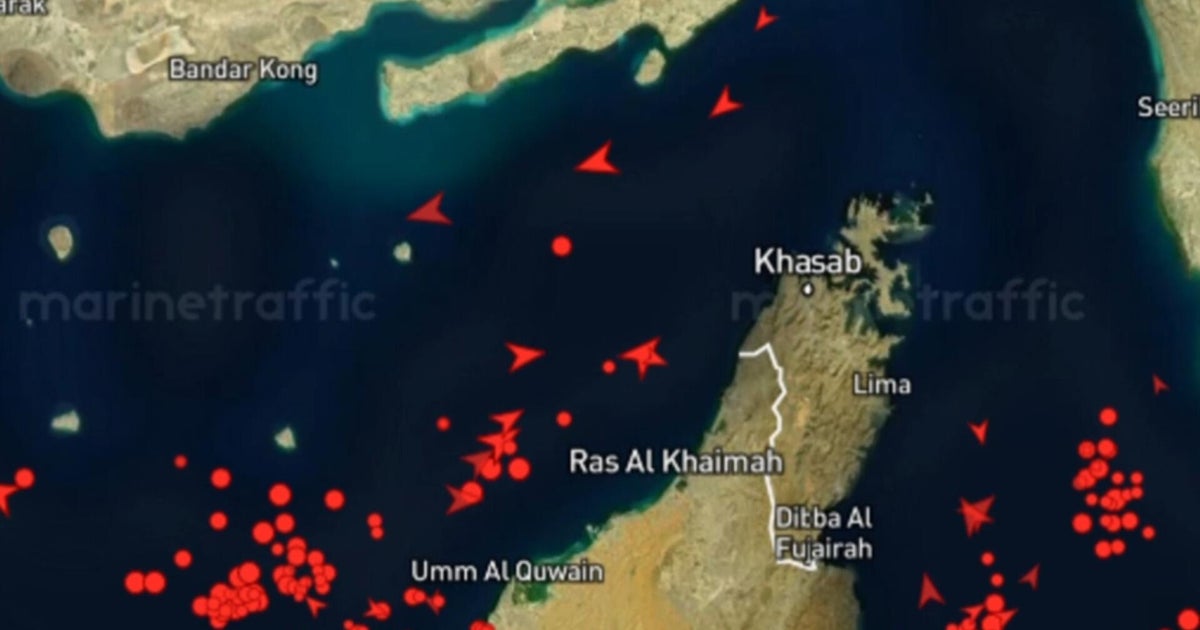 U.S. strikes Iran after it attacked a cargo ship in the Strait of Hormuz, CENTCOM says