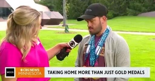 Gold medalist Dimitri Johnson on his Special Olympics games