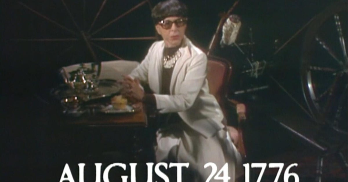 Edith Head and Judith Crist celebrate America's bicentennial