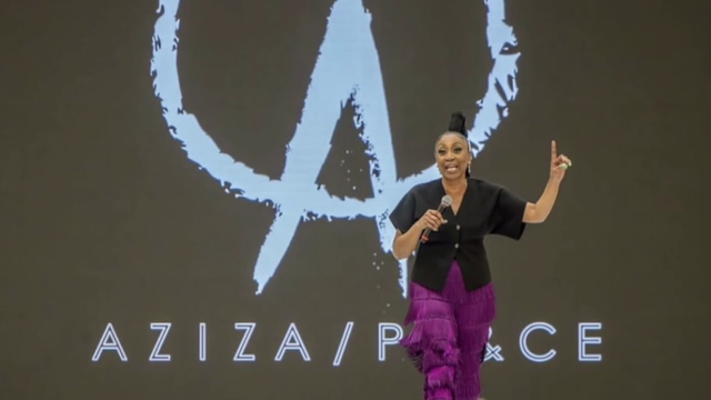 Aziza Pe&ce works to support Baltimore youth 