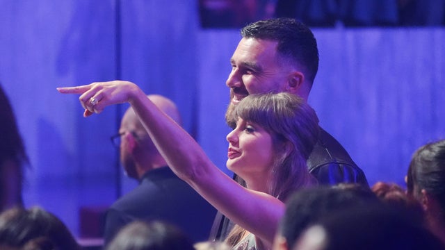 Taylor Swift and Travis Kelce 