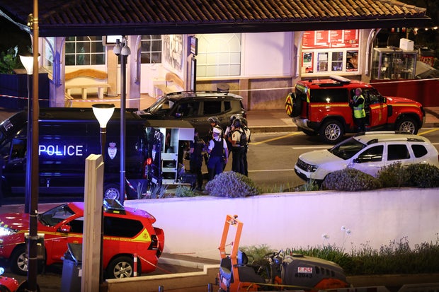 MONACO-FRANCE-EXPLOSION-POLICE