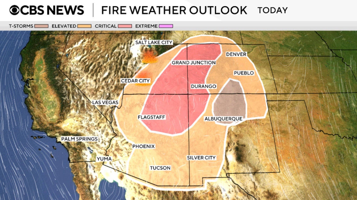 Heat dome to scorch major U.S. cities this week. Maps show the forecast ...