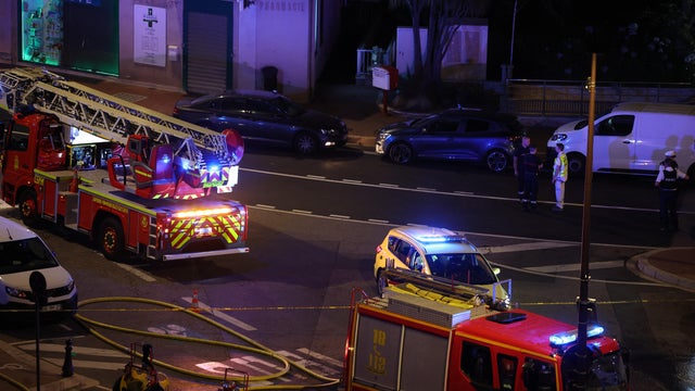 MONACO-FRANCE-EXPLOSION-POLICE 