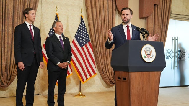 U.S. Vice President JD Vance Leads U.S. Delegation In Peace Talks With Iran In Pakistan 