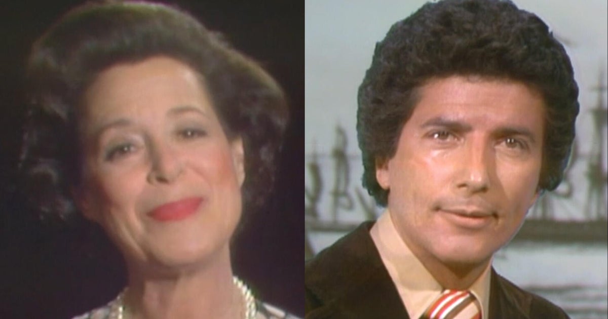 Game show icons Kitty Carlisle's and Bert Convy's 1976 "Bicentennial Minutes" segments