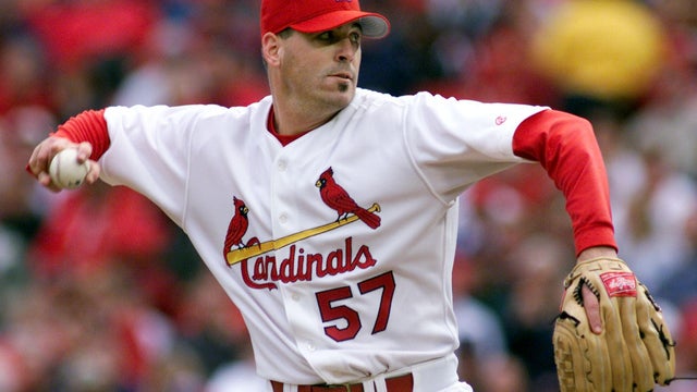 St. Louis Cardinals starting pitcher Darryl Kile w 