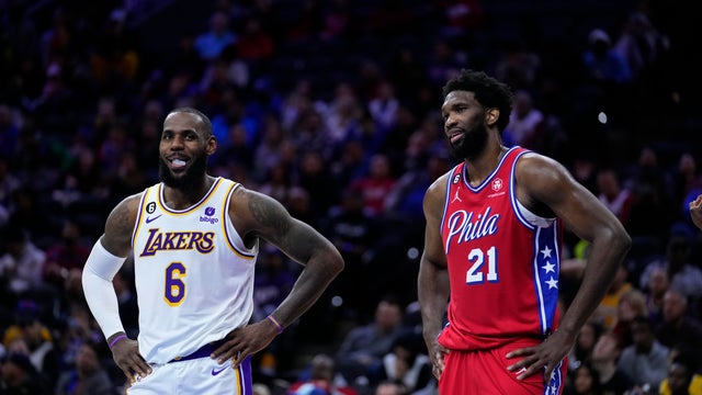 Lakers 76ers Basketball 