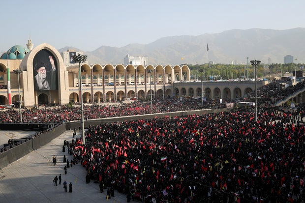 Farewell ceremony for Iran's late Supreme Leader Ayatollah Ali Khamenei