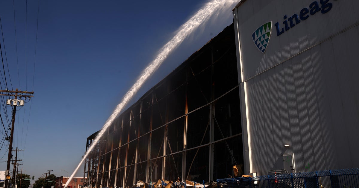 cbsnews.com - Dean  Fioresi - Los Angeles Mayor Karen Bass pens letter demanding urgency from Lineage in Boyle Heights fire cleanup