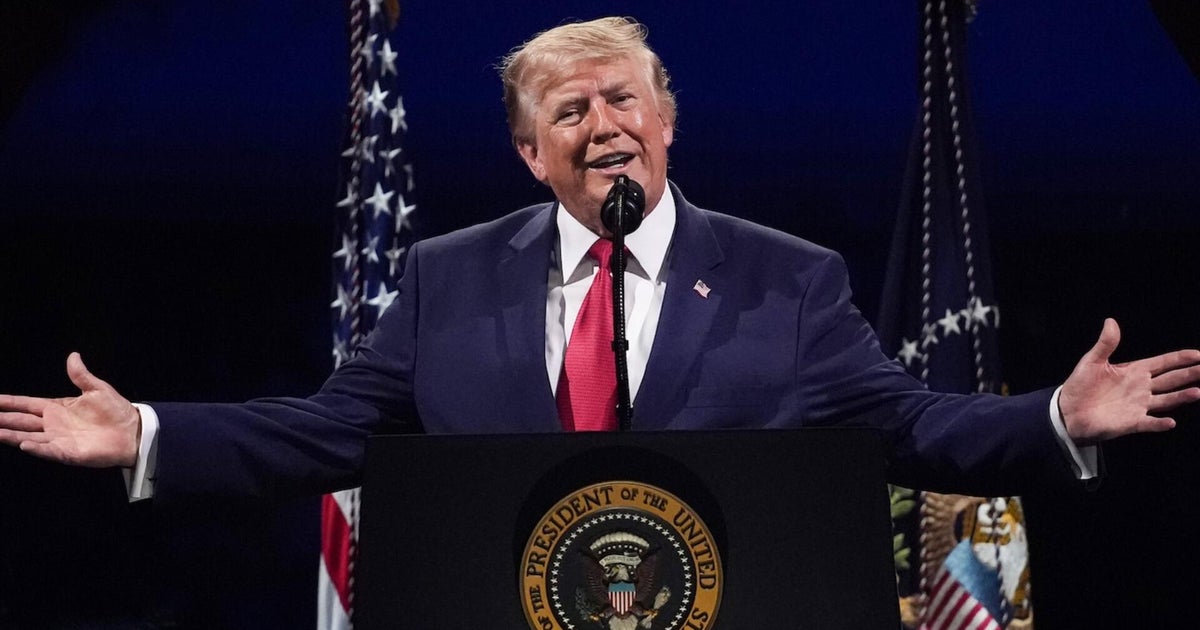 Trump speaks after hours-long delay for Freedom 250 event due to severe weather