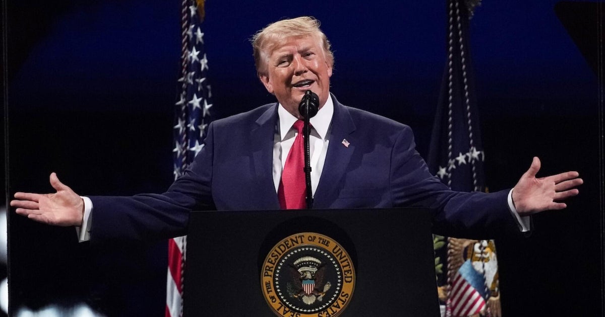 Trump says "we don't want communists" in Fourth of July speech