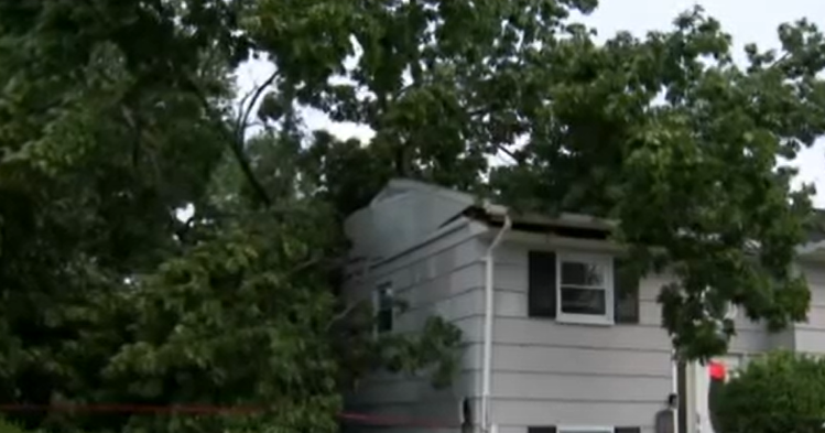 Baltimore County communities left without power, damaged homes after strong storms