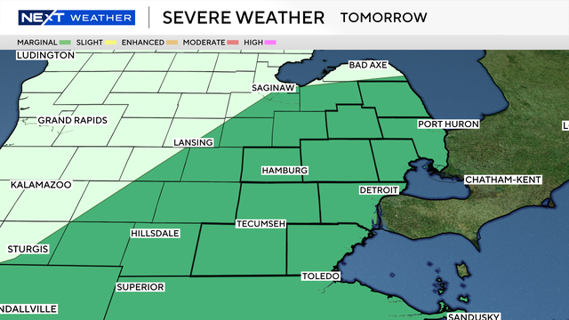 CBS News Detroit spc-outlook-d2-2 