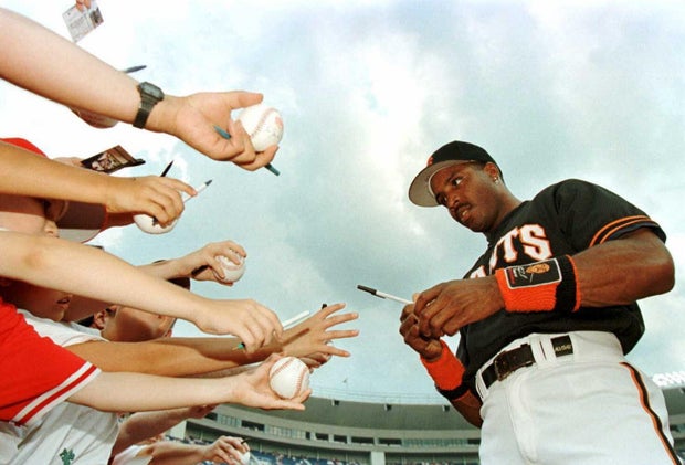 San Francisco Giants Barry Bonds, who 08 July won