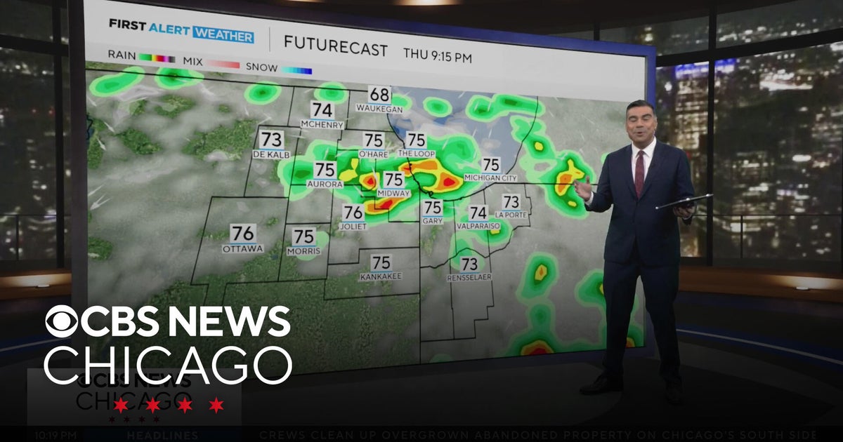 Chicago Weather: Periods of storms Thursday