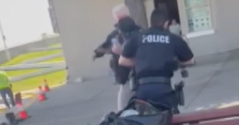 Antioch police officer placed on leave after video shows him punching unhoused woman who bit him during arrest