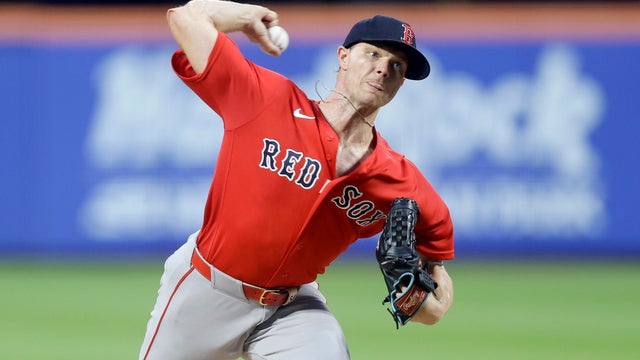 Sonny Gray #54 of the Boston Red Sox pitches during the second inning against the New York Mets at Citi Field on July 10, 2026 in New York City. 