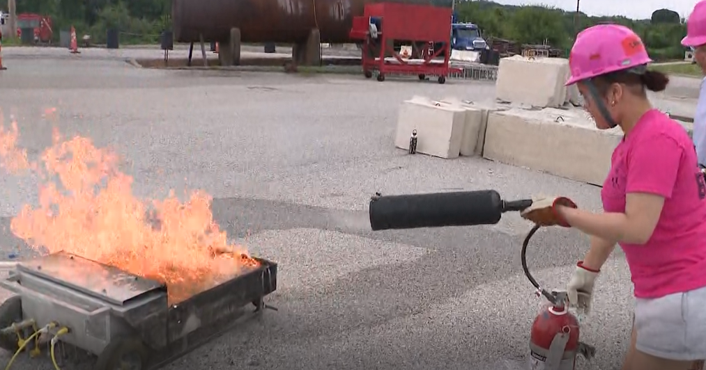Nearly 60 students learn emergency response training at Baltimore's Camp Spark
