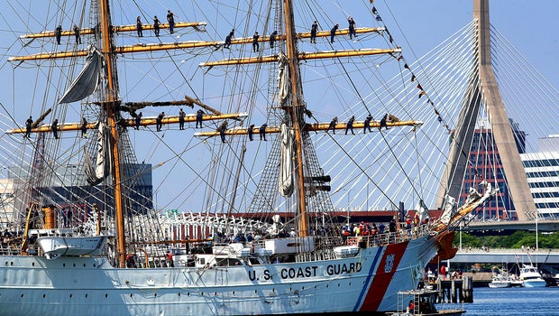 Tall ships, Navy vessels inspire awe in Boston: 
