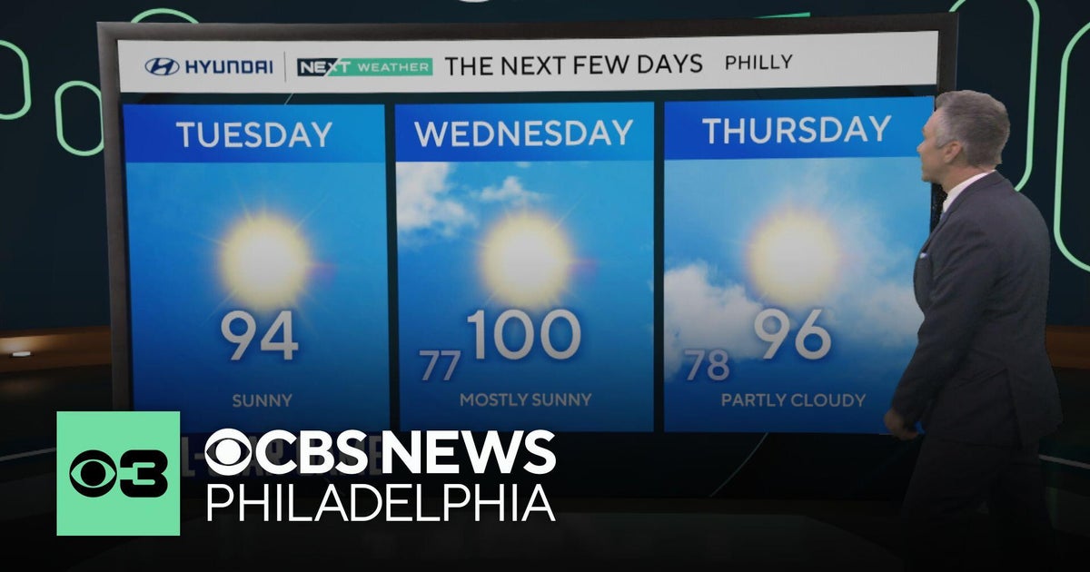 Heat wave No. 5 starts Tuesday in Philadelphia, hot weather expected for All-Star Game