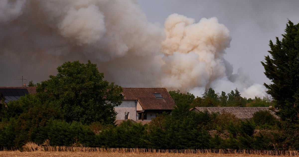 Wildfires are roaring near Paris, forcing evacuations
