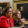 Supreme Court Justices Elena Kagan and Amy Coney Barrett testify before a House subcommittee in Washington, D.C., on July 14, 2026. 