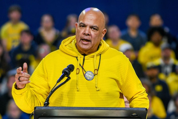 Michigan Men's Basketball Celebrates National Championship