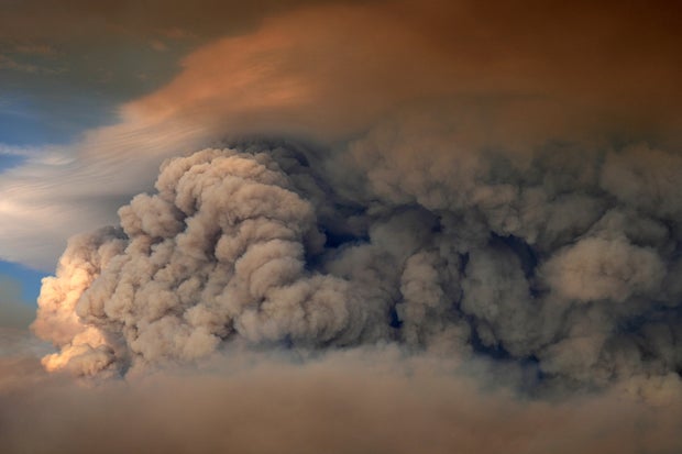 Smoke from Minnesota Wildfires