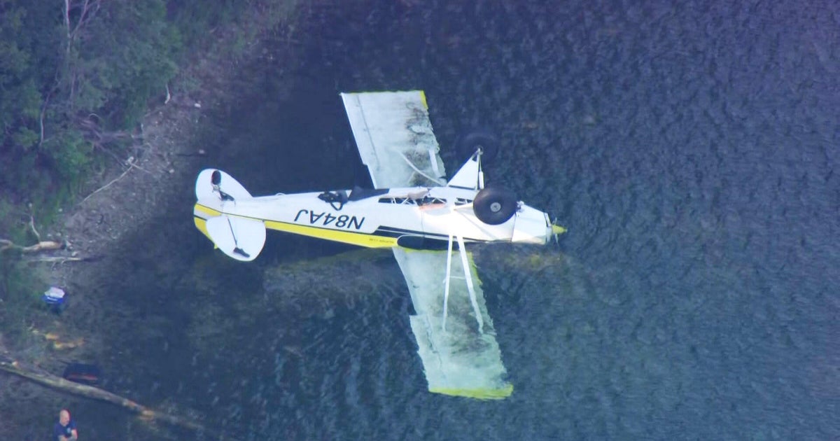 Small plane crashes in Plymouth, Massachusetts pond, pilot killed. "We ...