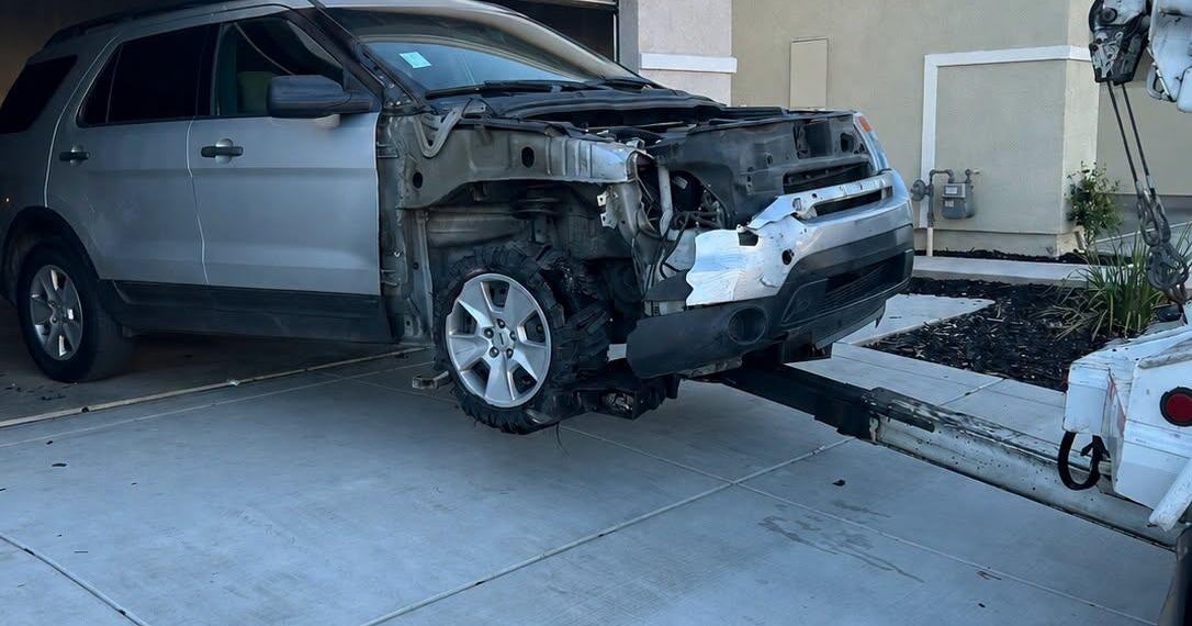 Driver arrested in fatal hit-and-run near Stockton that killed bicyclist and 2 dogs