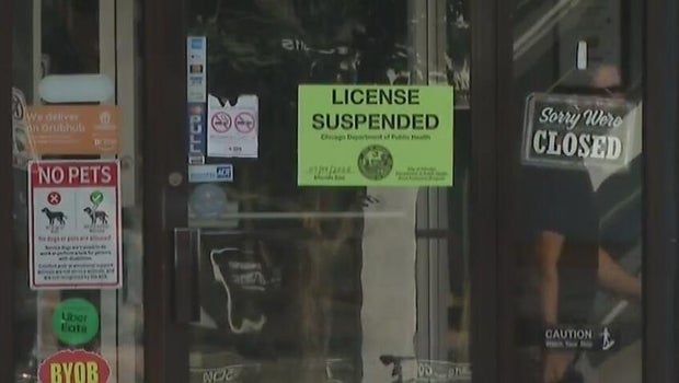 Several restaurants across Chicago have licenses suspended after failing health inspections