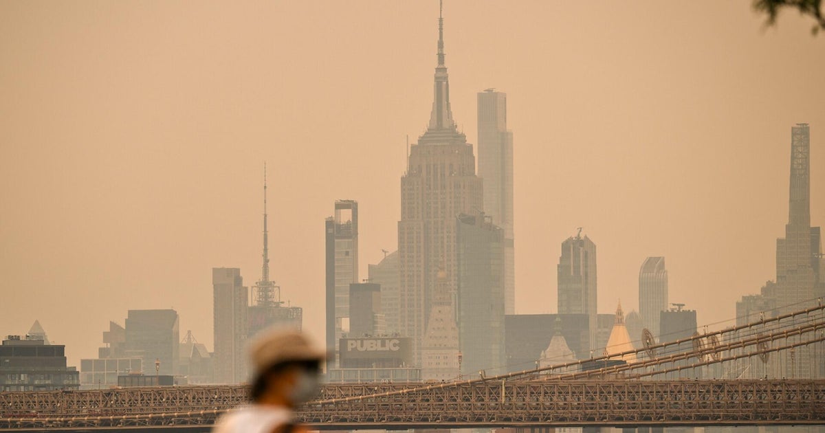 Wildfires bringing terrible air quality, hazy skies to much of the Midwest and Northeast