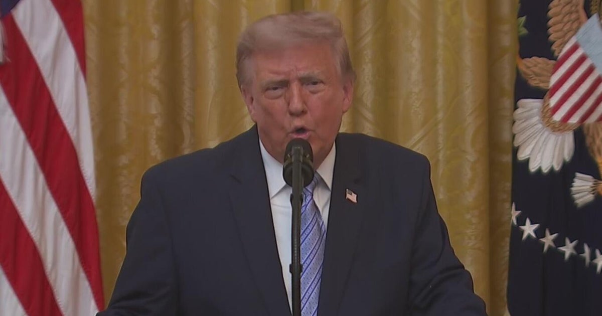 Trump talks alleged voter fraud case in Muskegon during address