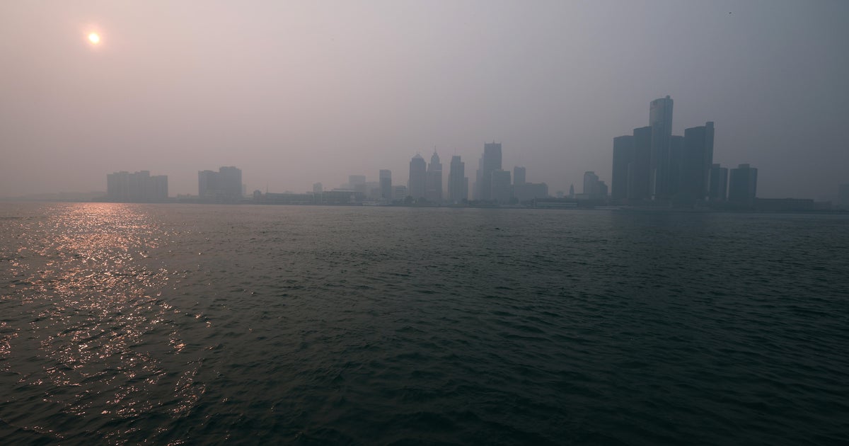 Wildfire smoke triggers statewide air quality alert in Michigan for Sunday