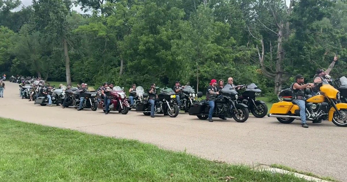 Motorcycle ride honors Melvindale police corporal killed in line of duty