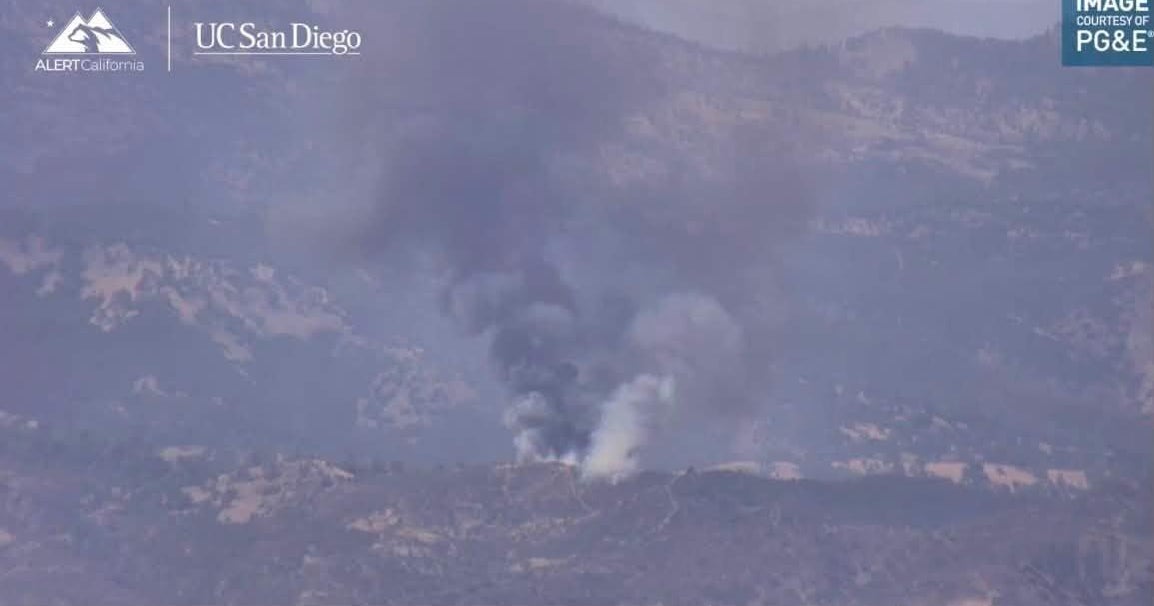 Rumsey Fire burning in hard-to-access area of Yolo County