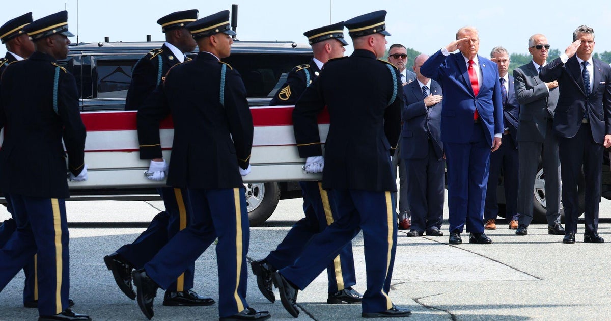Dignified transfer for 4 U.S. troops killed in the Middle East amid Iran war