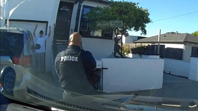 San Bruno police patrol car 