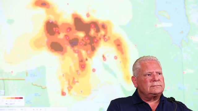 Canada Climate Wildfire Smoke 