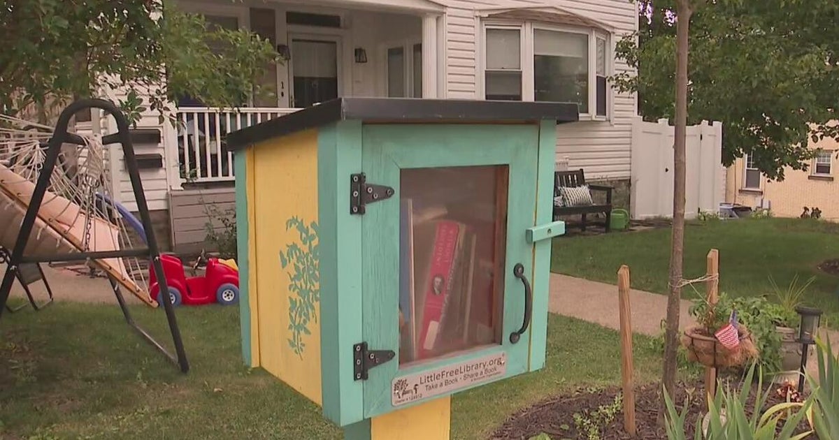 Non-traditional little free libraries popping up across Pittsburgh area