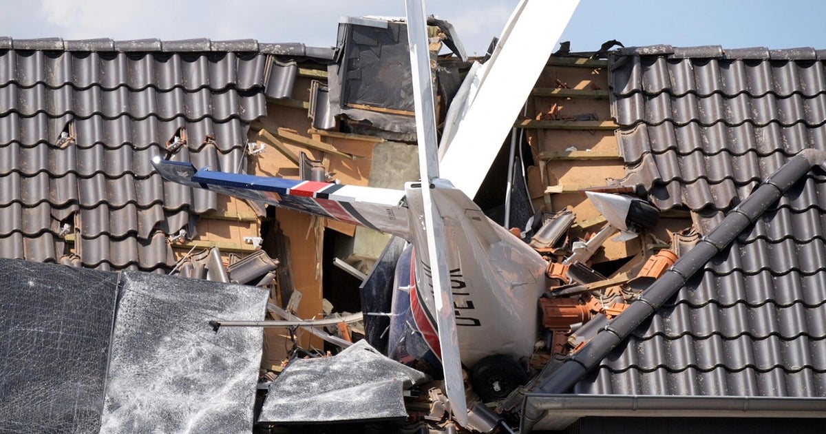 Small plane crashes into family home in Germany, killing at least 1