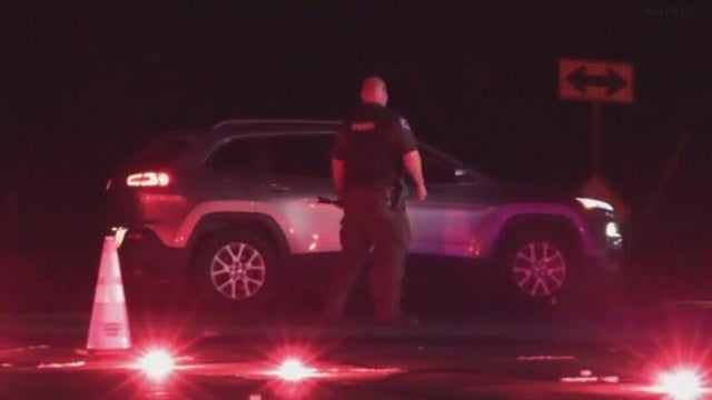 Crime scene police lights 