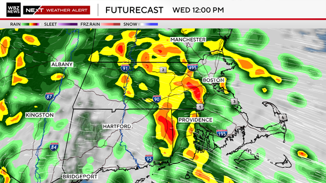 Wednesday rain 