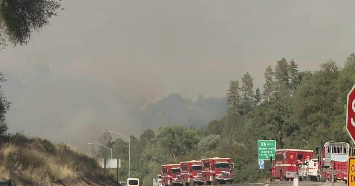 Dove Fire burns in Tuolumne County near Sonora; evacuations remain in place