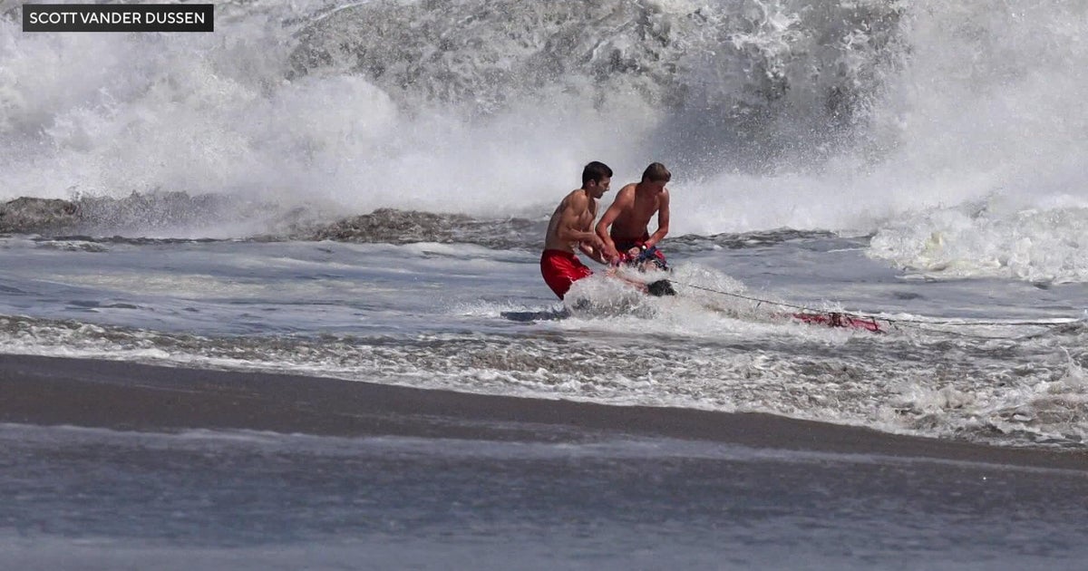 Dramatic California beach rescue caught on video as powerful surf, rip currents hit coast