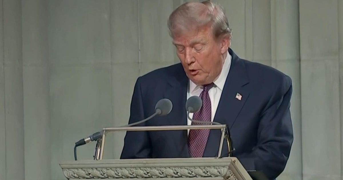 Watch: Trump eulogizes Lindsey Graham at late senator's funeral