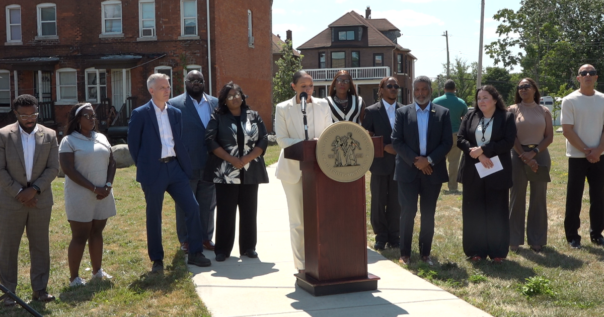 cbsnews.com - Alysia  Burgio - Detroit Mayor Mary Sheffield announces $9.2 million 'Homeless to Housed' initiative