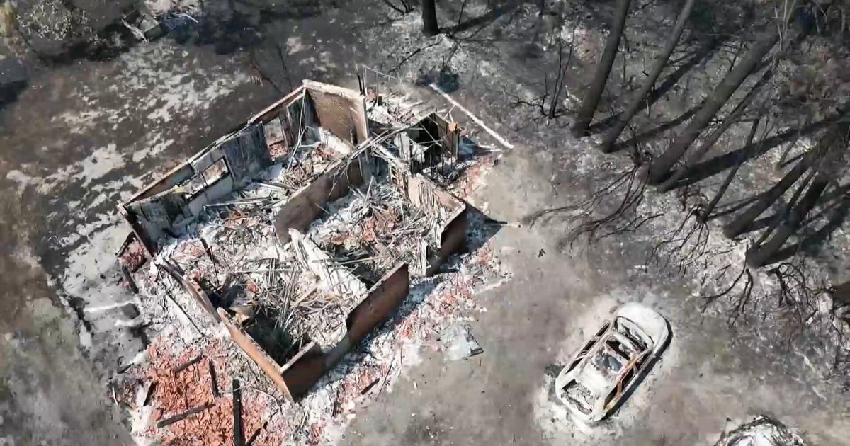 See the devastating destruction of the wildfires in this French town