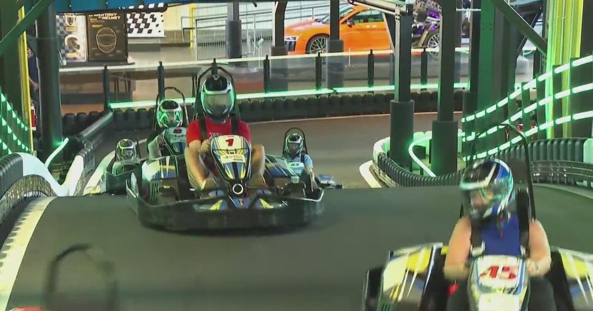 Indoor go-kart track opening at Kamin Science Center, with special hours for adults